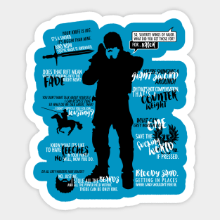 Blackwall Sticker